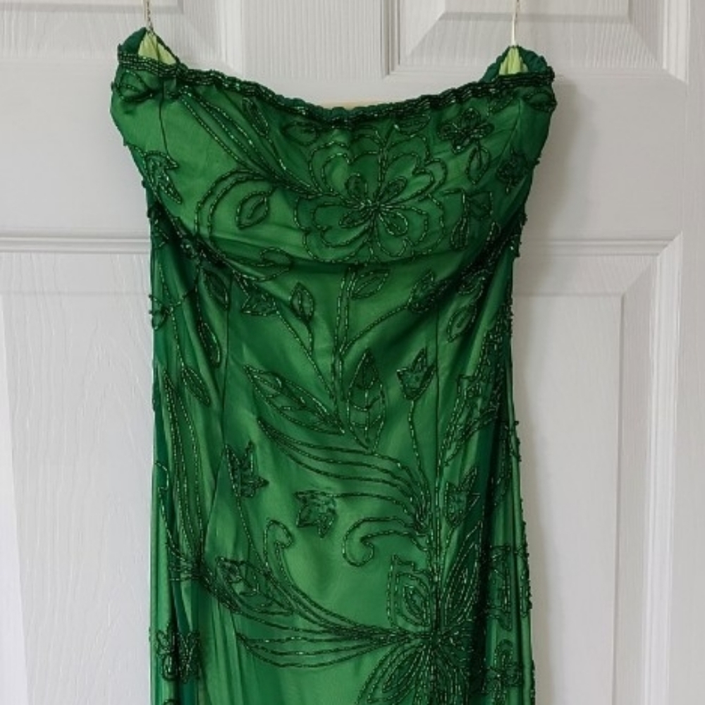 Sean Collection sequen floor length formal dress